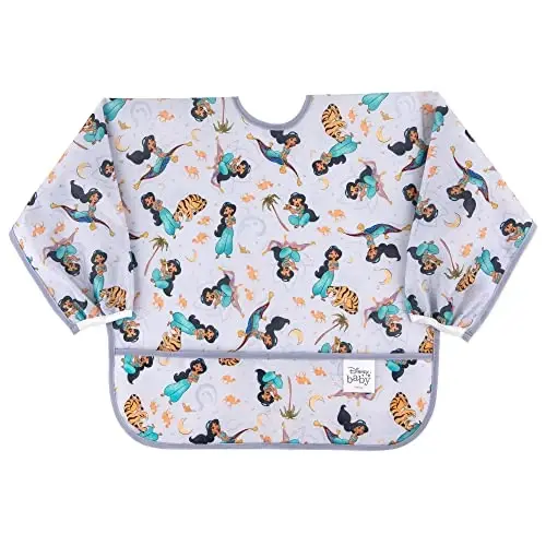 Bumkins Sleeved Bib for Girl or Boy, Baby and Toddler for 6-24 Mos 