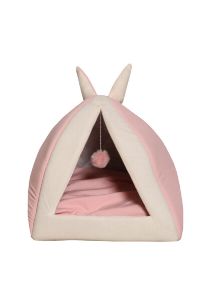 Bunny Ear Cat Dog Bed Nest - 1