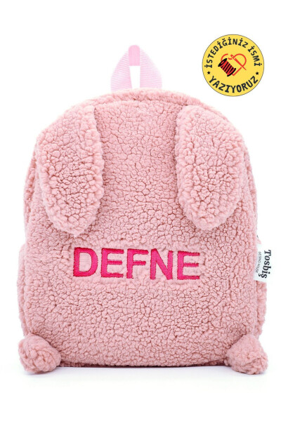 Bunny Pink 0 - 8 Years Preschool Kindergarten Children School / Plush Backpack - 19