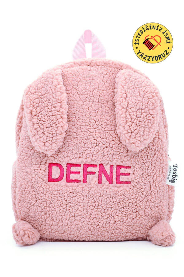 Bunny Pink 0 - 8 Years Preschool Kindergarten Children School / Plush Backpack - 19