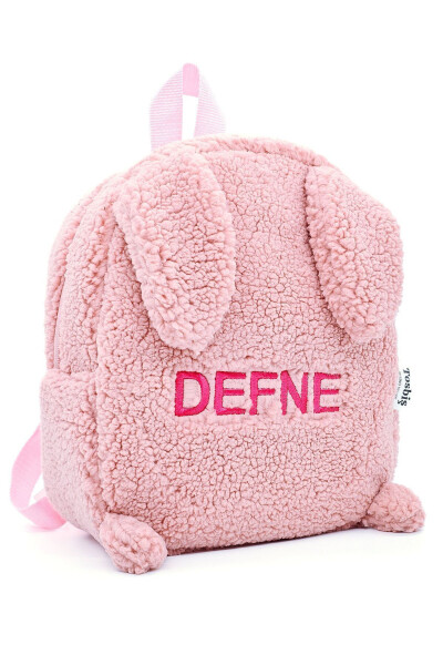 Bunny Pink 0 - 8 Years Preschool Kindergarten Children School / Plush Backpack - 21