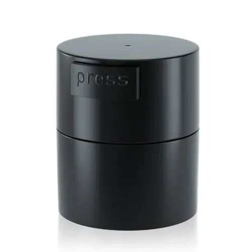 Buqikma Eyelash Extension Glue Jar Storage Tank with Bottom Sealed Adhesive Stand Activated Storage (Black) - 1