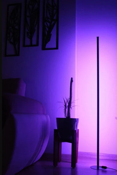 Burchak Dekorativ Chiroq - LED Chiroq Yorug'lik Tizimi - To'liq RGB 256 Rang - 8