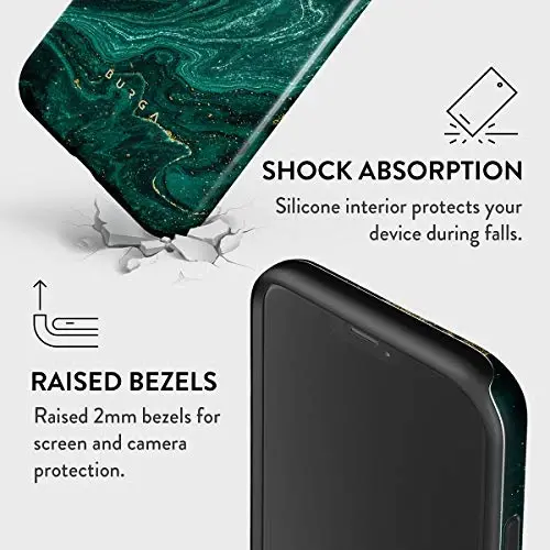 BURGA Phone Case for iPhone 12 Pro - Cute, Trendy, Aesthetic, Designer Pattern, 12pro Phone Cover, Hard Shell Protection - fits Apple iPhone 12 Pro Case for Women and Men - 5