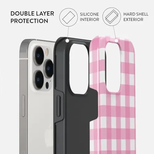 BURGA Phone Case for iPhone 13 Pro - Cute, Trendy, Aesthetic, Designer Pattern, 13pro Phone Cover, Hard Shell Protection - fits Apple iPhone 13 Pro Case for Women and Men - 2