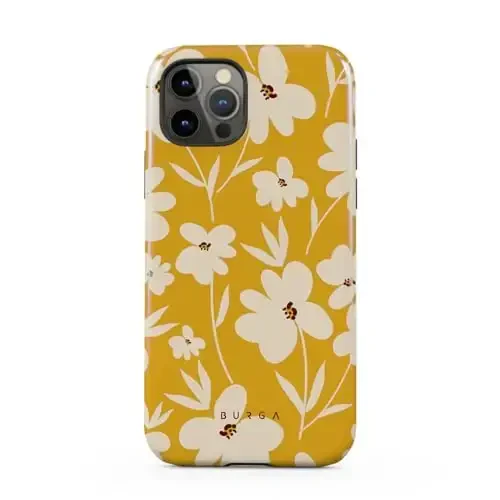 BURGA Phone Case for iPhone 13 Pro - Cute, Trendy, Aesthetic, Designer Pattern, 13pro Phone Cover, Hard Shell Protection - fits Apple iPhone 13 Pro Case for Women and Men - BURGA