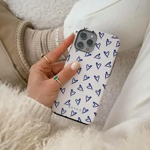 BURGA Phone Case for iPhone 13 Pro - Cute, Trendy, Aesthetic, Designer Pattern, 13pro Phone Cover, Hard Shell Protection - fits Apple iPhone 13 Pro Case for Women and Men - BURGA (1)