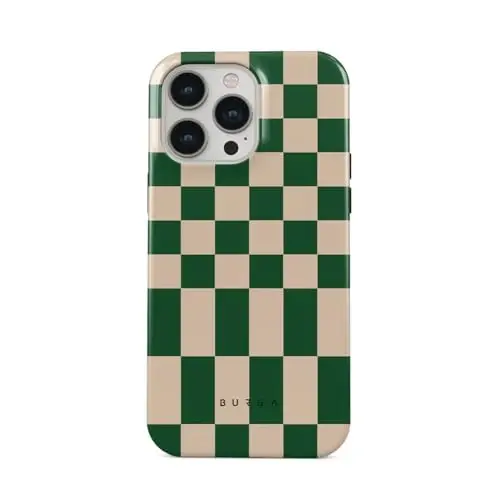 BURGA Phone Case for iPhone 13 Pro - Cute, Trendy, Aesthetic, Designer Pattern, 13pro Phone Cover, Hard Shell Protection - fits Apple iPhone 13 Pro Case for Women and Men - 1