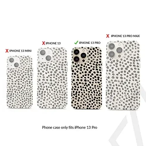 BURGA iPhone 13 Pro uchun telefon g'ilofi - Chiroyli, zamonaviy, estetik, dizayner naqshli, 13pro telefon qopqog'i, qattiq qobiqli himoya - Apple iPhone 13 Pro ayollar va erkaklar uchun g'ilofga mos keladi - 2