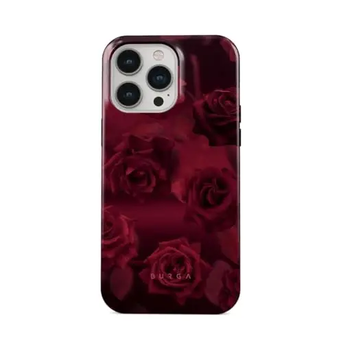 BURGA Phone Case for iPhone 14 Pro - Cute, Trendy, Aesthetic, Designer Pattern, 14pro Phone Cover, Hard Shell Protection - fits Apple iPhone 14 Pro Case for Women and Men - 1