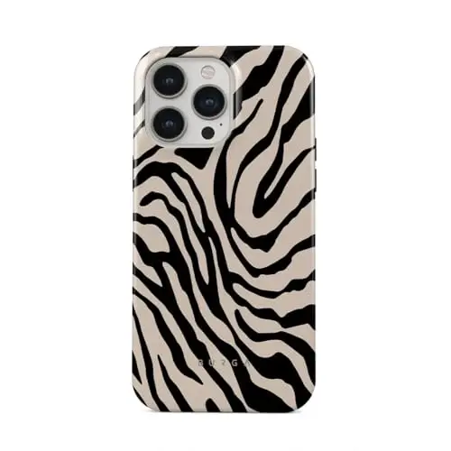 BURGA Phone Case for iPhone 14 Pro - Cute, Trendy, Aesthetic, Designer Pattern, 14pro Phone Cover, Hard Shell Protection - fits Apple iPhone 14 Pro Case for Women and Men - 1