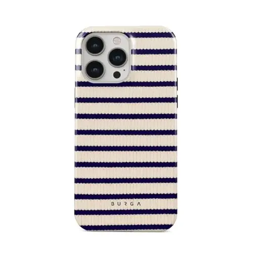 BURGA iPhone 14 Pro uchun g'ilof - Chiroyli, zamonaviy, estetik, dizayner naqshli, 14pro telefon qopqog'i, qattiq himoya qobig'i - Apple iPhone 14 Pro g'ilofiga mos keladi ayollar va erkaklar uchun - BURGA