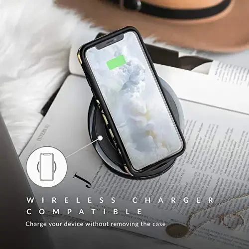 BURGA iPhone 14 uchun telefon gʻilofi - Chiroyli, zamonaviy, estetik, naqshli telefon qopqogʻi, qattiq qobiqli himoya - Apple iPhone 14 ayollar va erkaklar uchun gʻilofga mos keladi - 6