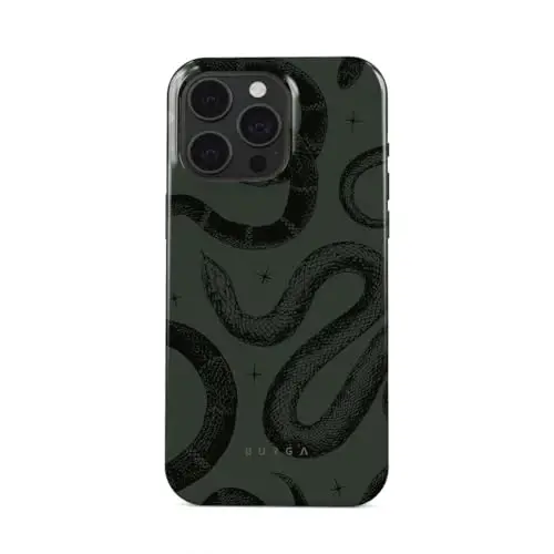 BURGA Phone Case for iPhone 15 Pro - Cute, Trendy, Aesthetic, Designer Pattern, 15pro Phone Cover, Hard Shell Protection - fits Apple iPhone 15 Pro Case for Women and Men - 2