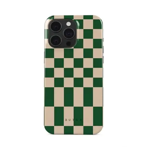 BURGA iPhone 15 Pro uchun telefon qutisi - Chiroyli, zamonaviy, estetik, dizayner naqsh, 15pro telefon qopqog'i, qattiq qobiq himoyasi - Apple iPhone 15 Pro g'ilofiga mos keladi, ayollar va erkaklar uchun 