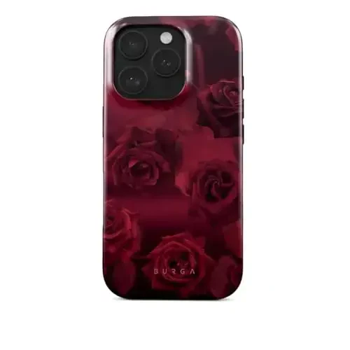 BURGA Phone Case for iPhone 16 Pro - Cute, Trendy, Aesthetic, Designer Pattern, 16pro Phone Cover, Hard Shell Protection - fits Apple iPhone 16 Pro Case for Women and Men - 1