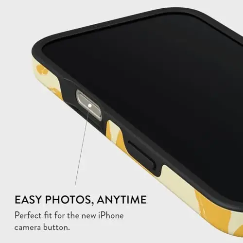 BURGA Phone Case for iPhone 16 Pro - Cute, Trendy, Aesthetic, Designer Pattern, 16pro Phone Cover, Hard Shell Protection - fits Apple iPhone 16 Pro Case for Women and Men - 5