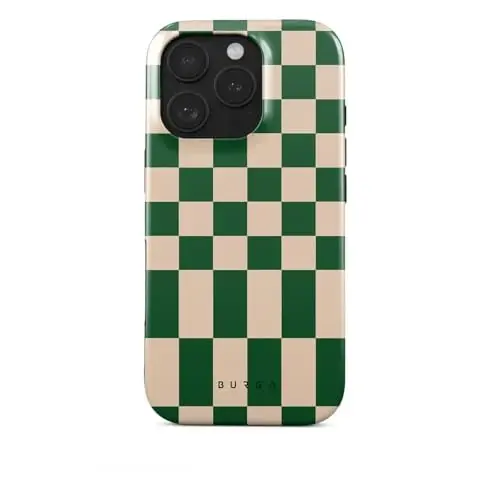 BURGA Phone Case for iPhone 16 Pro - Cute, Trendy, Aesthetic, Designer Pattern, 16pro Phone Cover, Hard Shell Protection - fits Apple iPhone 16 Pro Case for Women and Men 