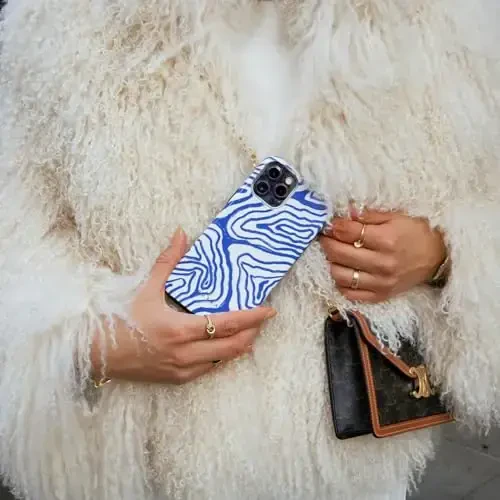 BURGA Phone Case for iPhone 16 Pro - Cute, Trendy, Aesthetic, Designer Pattern, 16pro Phone Cover, Hard Shell Protection - fits Apple iPhone 16 Pro Case for Women and Men - 7