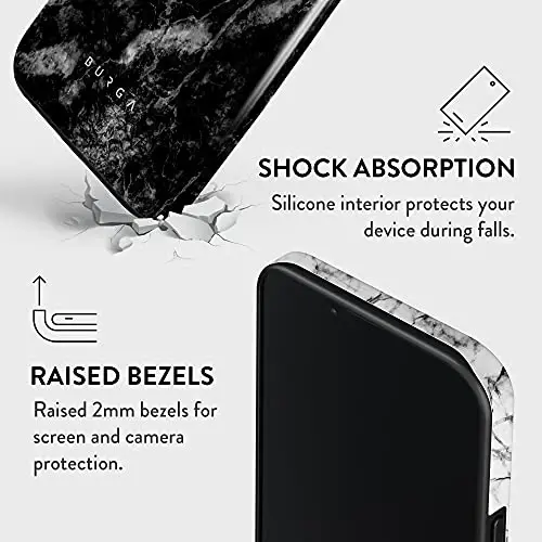 BURGA Phone Case for iPhone 13 - Cute, Trendy, Aesthetic, Pattern Phone Cover, Hard Shell Protection - fits Apple iPhone 13 Case for Women and Men - 6