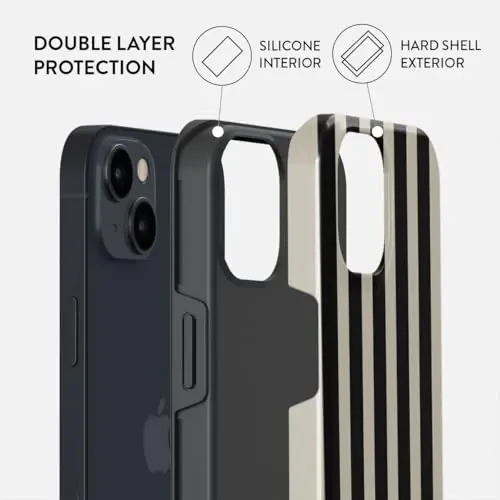 BURGA Phone Case for iPhone 13 - Cute, Trendy, Aesthetic, Pattern Phone Cover, Hard Shell Protection - fits Apple iPhone 13 Case for Women and Men - BURGA (1)