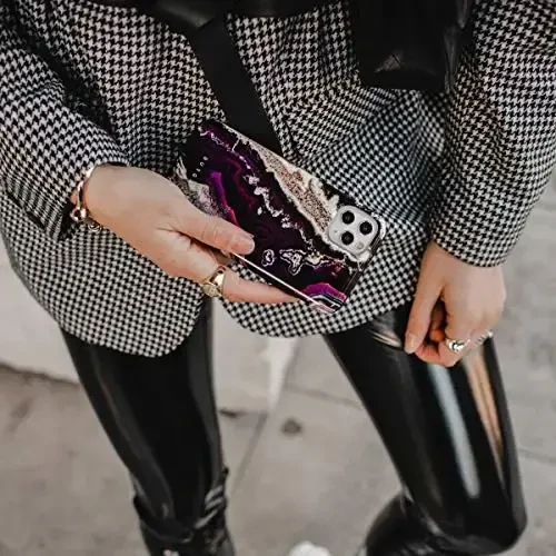 BURGA Phone Case for iPhone 13 Pro - Cute, Trendy, Aesthetic, Designer Pattern, 13pro Phone Cover, Hard Shell Protection - fits Apple iPhone 13 Pro Case for Women and Men - 7