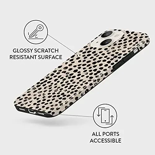 BURGA Phone Case for iPhone 14 - Cute, Trendy, Aesthetic, Pattern Phone Cover, Hard Shell Protection - fits Apple iPhone 14 Case for Women and Men - 4