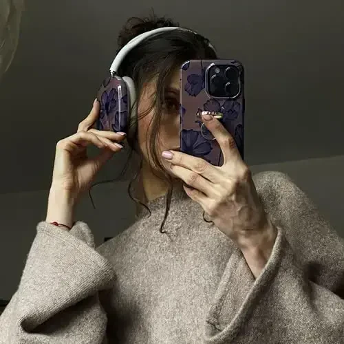 BURGA Phone Case for iPhone 14 Pro - Cute, Trendy, Aesthetic, Designer Pattern, 14pro Phone Cover, Hard Shell Protection - fits Apple iPhone 14 Pro Case for Women and Men - 1