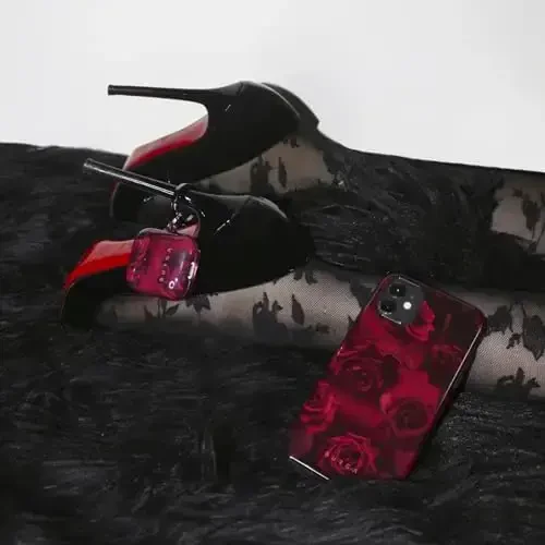 BURGA Phone Case for iPhone 14 Pro - Cute, Trendy, Aesthetic, Designer Pattern, 14pro Phone Cover, Hard Shell Protection - fits Apple iPhone 14 Pro Case for Women and Men - 6