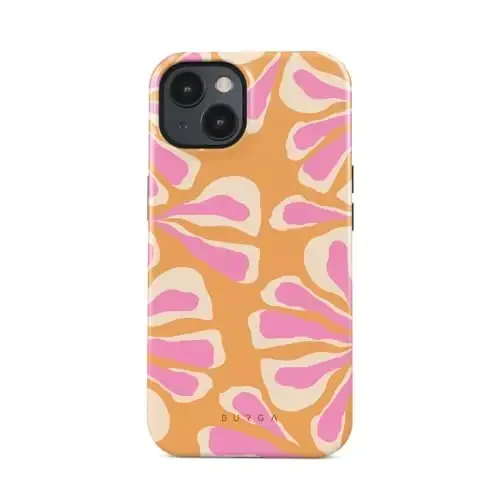 BURGA Phone Case for iPhone 15 - Cute, Trendy, Aesthetic, Pattern Phone Cover, Hard Shell Protection - fits Apple iPhone 15 Case for Women and Men - 1