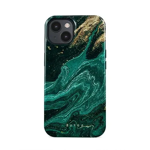 BURGA Phone Case for iPhone 15 - Cute, Trendy, Aesthetic, Pattern Phone Cover, Hard Shell Protection - fits Apple iPhone 15 Case for Women and Men 