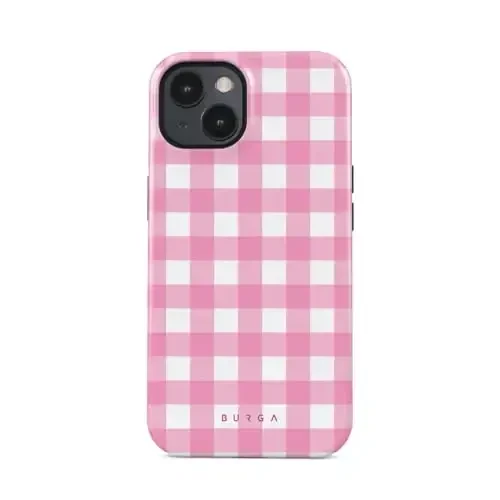 BURGA Phone Case for iPhone 15 - Cute, Trendy, Aesthetic, Pattern Phone Cover, Hard Shell Protection - fits Apple iPhone 15 Case for Women and Men 