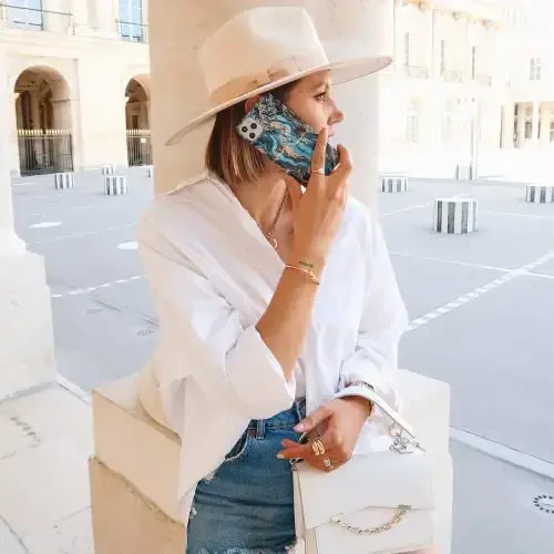 BURGA Phone Case for iPhone 15 Pro - Cute, Trendy, Aesthetic, Designer Pattern, 15pro Phone Cover, Hard Shell Protection - fits Apple iPhone 15 Pro Case for Women and Men - 6