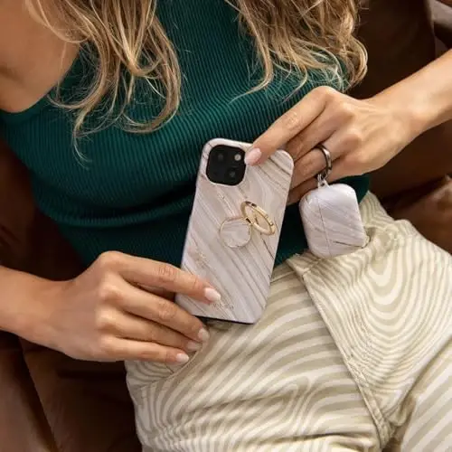 BURGA Unisex Phone Case for iPhone 16 – Dual-Layer Hybrid Design with Shock-Absorbing TPU & Durable Exterior, Scratch-Resistant Finish and Raised Bezel Edge for Screen Protection & Daily Use - 4