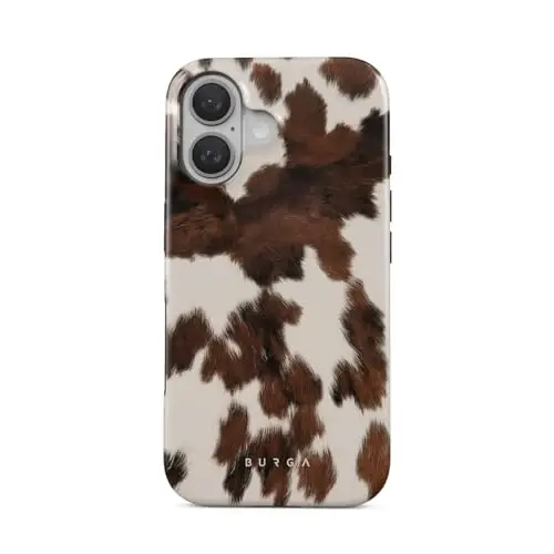 BURGA Phone Case for iPhone 16 - Cute, Trendy, Aesthetic, Pattern Phone Cover, Hard Shell Protection - fits Apple iPhone 16 Case for Women and Men 