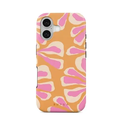BURGA Phone Case for iPhone 17 - Cute, Trendy, Aesthetic, Pattern Phone Cover, Hard Shell Protection - fits Apple iPhone 17 Case for Women and Men 