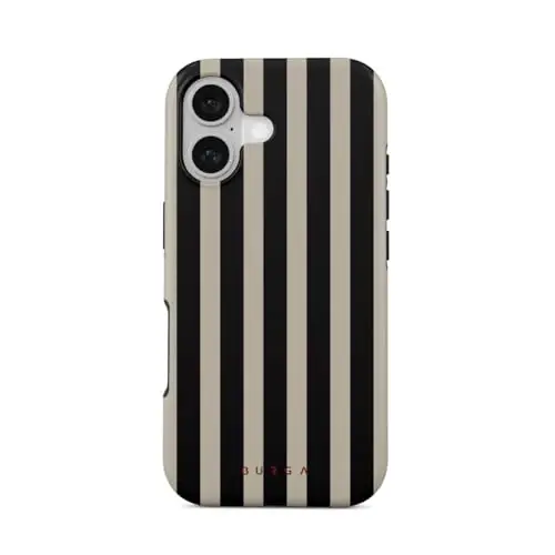 BURGA Phone Case for iPhone 17 - Cute, Trendy, Aesthetic, Pattern Phone Cover, Hard Shell Protection - fits Apple iPhone 17 Case for Women and Men - BURGA