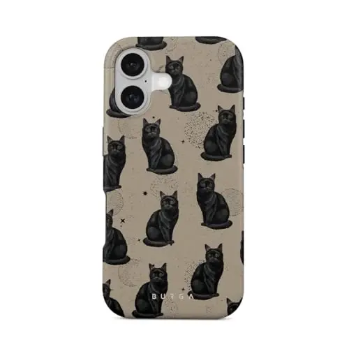 BURGA Phone Case for iPhone 17 - Cute, Trendy, Aesthetic, Pattern Phone Cover, Hard Shell Protection - fits Apple iPhone 17 Case for Women and Men 