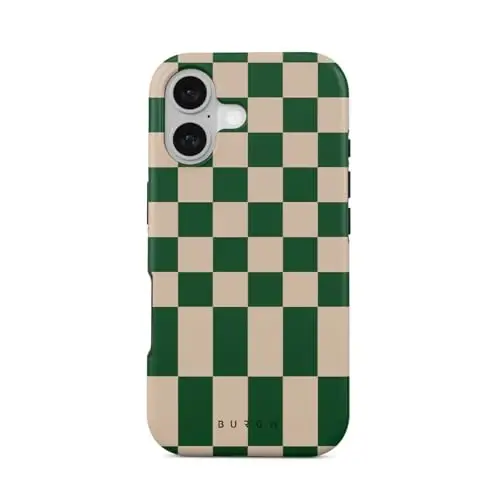 BURGA Phone Case for iPhone 17 - Cute, Trendy, Aesthetic, Pattern Phone Cover, Hard Shell Protection - fits Apple iPhone 17 Case for Women and Men 