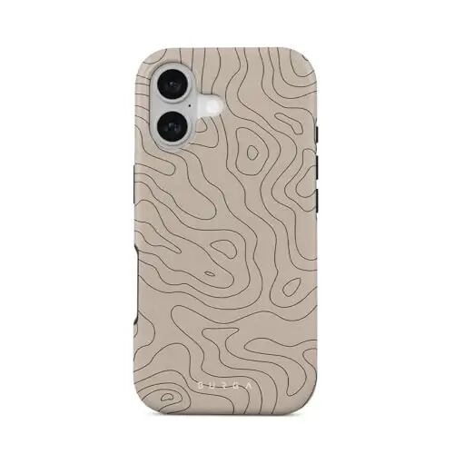BURGA Unisex Phone Case for iPhone 17 – Dual-Layer Hybrid Design with Shock-Absorbing TPU & Durable Exterior, Scratch-Resistant Finish and Raised Bezel Edge for Screen Protection & Daily Use - BURGA