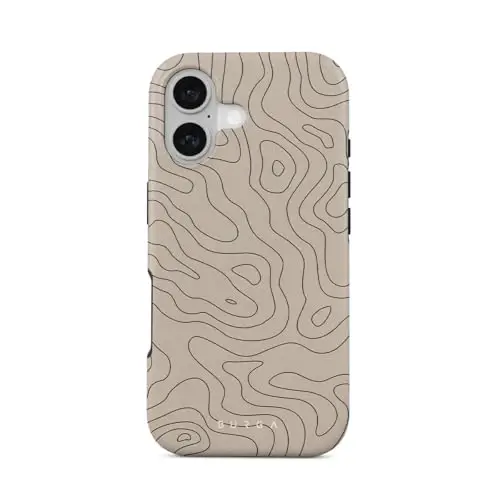 BURGA Unisex Telefon Kılıfı iPhone 17 için – Darbe Emici TPU ve Dayanıklı Dış Yüzeye Sahip Çift Katmanlı Hibrit Tasarım, Çizilmeye Dayanıklı Kaplama ve Ekran Koruma ve Günlük Kullanım için Yükseltilmiş Çerçeve Kenarı 
