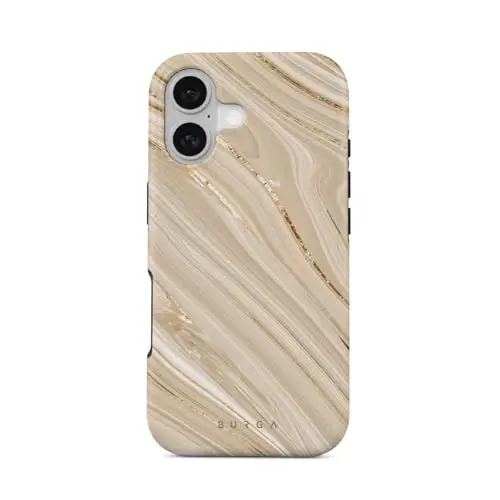 BURGA Unisex Telefon Kılıfı iPhone 17 için – Darbe Emici TPU ve Dayanıklı Dış Yüzeye Sahip Çift Katmanlı Hibrit Tasarım, Çizilmeye Dayanıklı Kaplama ve Ekran Koruması ile Günlük Kullanım için Yükseltilmiş Çerçeve Kenarı 