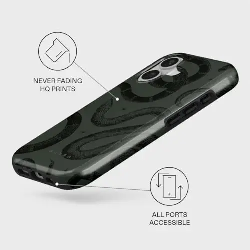 BURGA Unisex Telefon Kılıfı, iPhone 17 için – Darbe Emici TPU ve Dayanıklı Dış Yüzeyli Çift Katmanlı Hibrit Tasarım, Çizilmeye Dayanıklı Kaplama ve Ekran Koruması ile Günlük Kullanım İçin Yükseltilmiş Çerçeve Kenarı - 3