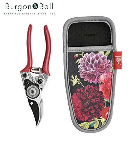 Burgon & Ball RHS Endorsed British Bloom Pruner and Holster Set, 17 cm Length - 5