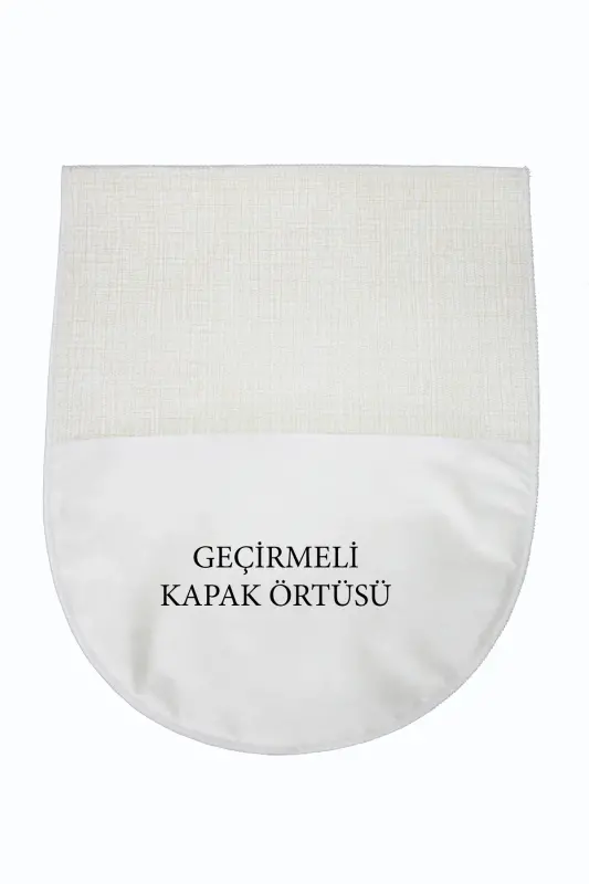 Burgʻu Koʻshili 3'li Vizon Banyo Paspasi Seti Burgʻu Sochakli Püsküllü Kaymas Taban Klozet Takımı-Vizon - 3