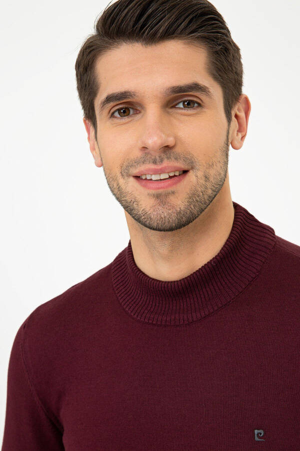 Burgundy men's sweater, code G021SZ0TK.000.1388582. - 2