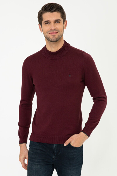 Burgundy men's sweater, code G021SZ0TK.000.1388582. - 3