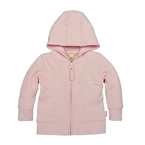 Burt's Bees Baby unisex-baby Sweatshirts, Lightweight Zip-up Jackets Hooded Coats, Organic Cotton - BURT'S BEES BABY