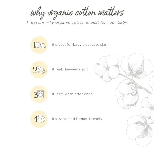 Burt's Bees Baby Uniseks Bolalar Organik Paxta Sviteri - 6