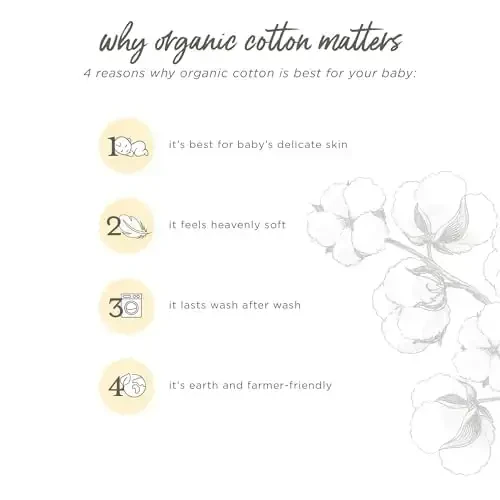 Burt's Bees Baby Unisex Baby Organic Cotton Sweatshirt - 6